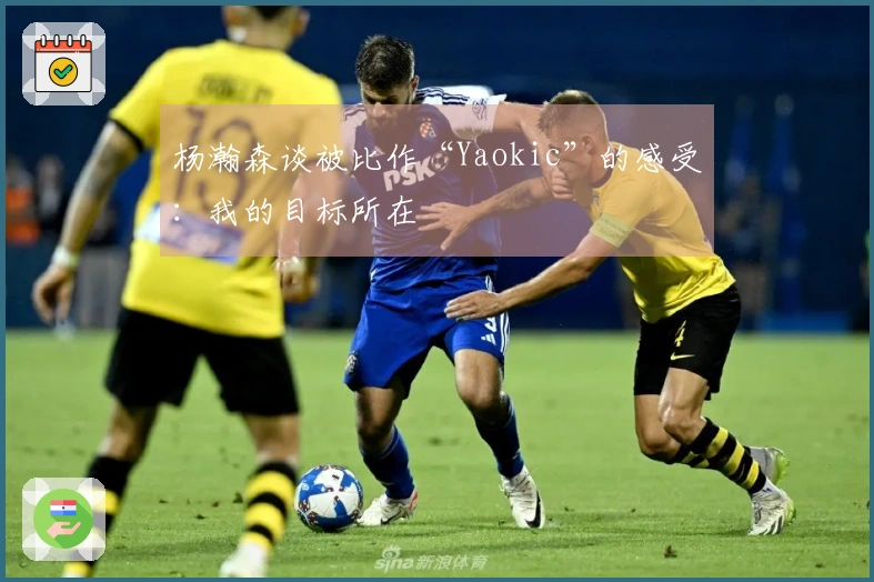 杨瀚森谈被比作“Yaokic”的感受：我的目标所在